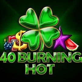 40 Burning Hot by Amusnet Interactive, showcased at infinity-casino.net – game logo