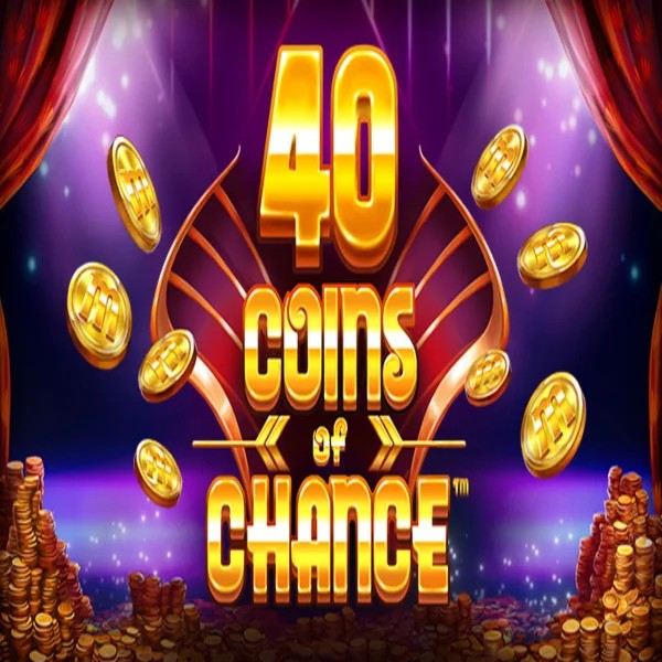 Official Slots logo: 40 Coins of Chance by SYNOT Games at Casino Infinity