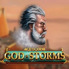 Official Slots logo: Age Of The Gods: God of Storms by Playtech at Casino Infinity