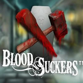 Official Slots logo: Blood Suckers by NetEnt at Casino Infinity