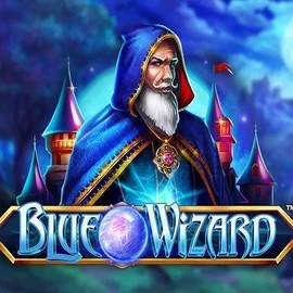 Blue Wizard logo by Quickspin Casino Infinity