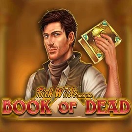 Book of Dead casino game by Play’n GO – featured logo at Casino Infinity