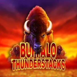 Buffalo Thunderstacks online game logo by Amatic Industries on infinity-casino.net