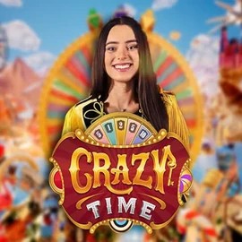 Play the Crazy Time slot by Evolution on Casino Infinity