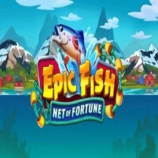 Slots logo of Epic Fish Net of Fortune from Quickspin at Casino Infinity