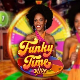 Live Casino logo of Funky Time from Evolution at Casino Infinity