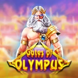 Gates of Olympus logo – Slots by Pragmatic Play at Casino Infinity
