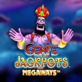 Genie Jackpots Megaways logo by Blueprint Gaming at Casino Infinity