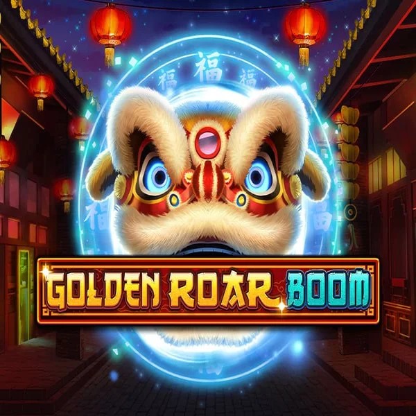 Golden Roar BOOM logo – Slots by Greentube at Casino Infinity