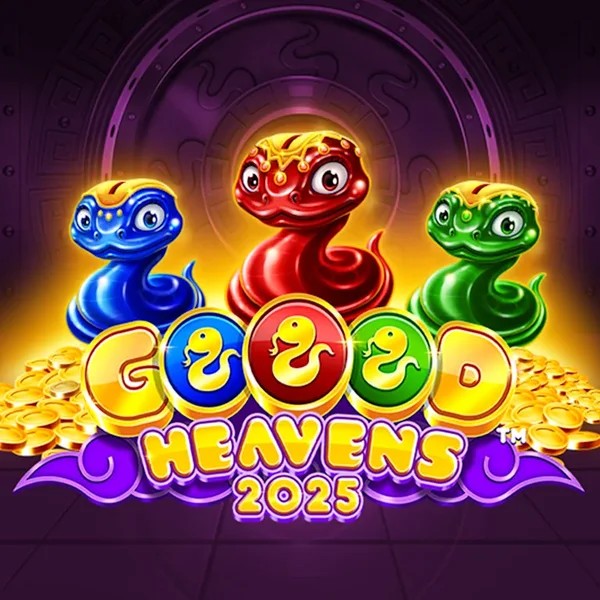 Slots logo of Goood Heavens from Rarestone Gaming at Casino Infinity
