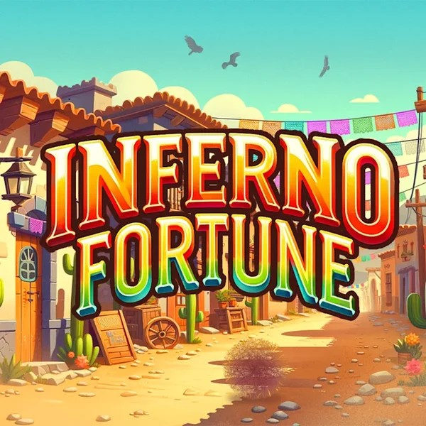 Slots logo of Inferno Fortune from Atomic Slot Lab at Casino Infinity