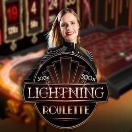 Lightning Roulette logo – Live Casino by Evolution at Casino Infinity