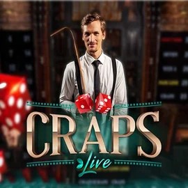 Live Craps logo – Live Casino by Evolution at Casino Infinity