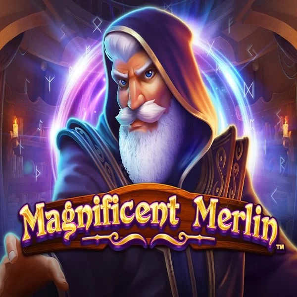 Magnificent Merlin logo by Greentube Casino Infinity