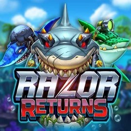 Razor Returns online game logo by Push Gaming on infinity-casino.net
