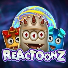 Reactoonz logo by Play’n GO Casino Infinity