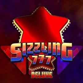 Sizzling 777 Deluxe slot logo by Wazdan at Casino Infinity