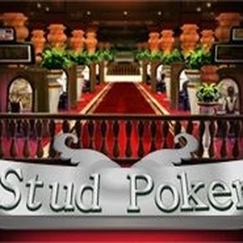 Stud Poker 3D slot logo by iSoftBet at Casino Infinity