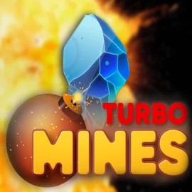 Turbo Mines by Turbo Games, showcased at infinity-casino.net – game logo