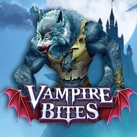 Vampire Bites logo by Amusnet Interactive at Casino Infinity