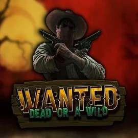 Wanted Dead or a Wild by Hacksaw Gaming, showcased at infinity-casino.net – game logo